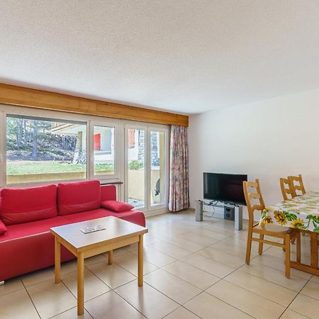 Ferienwohnung Haus Alfa Saas-Fee Exterior foto