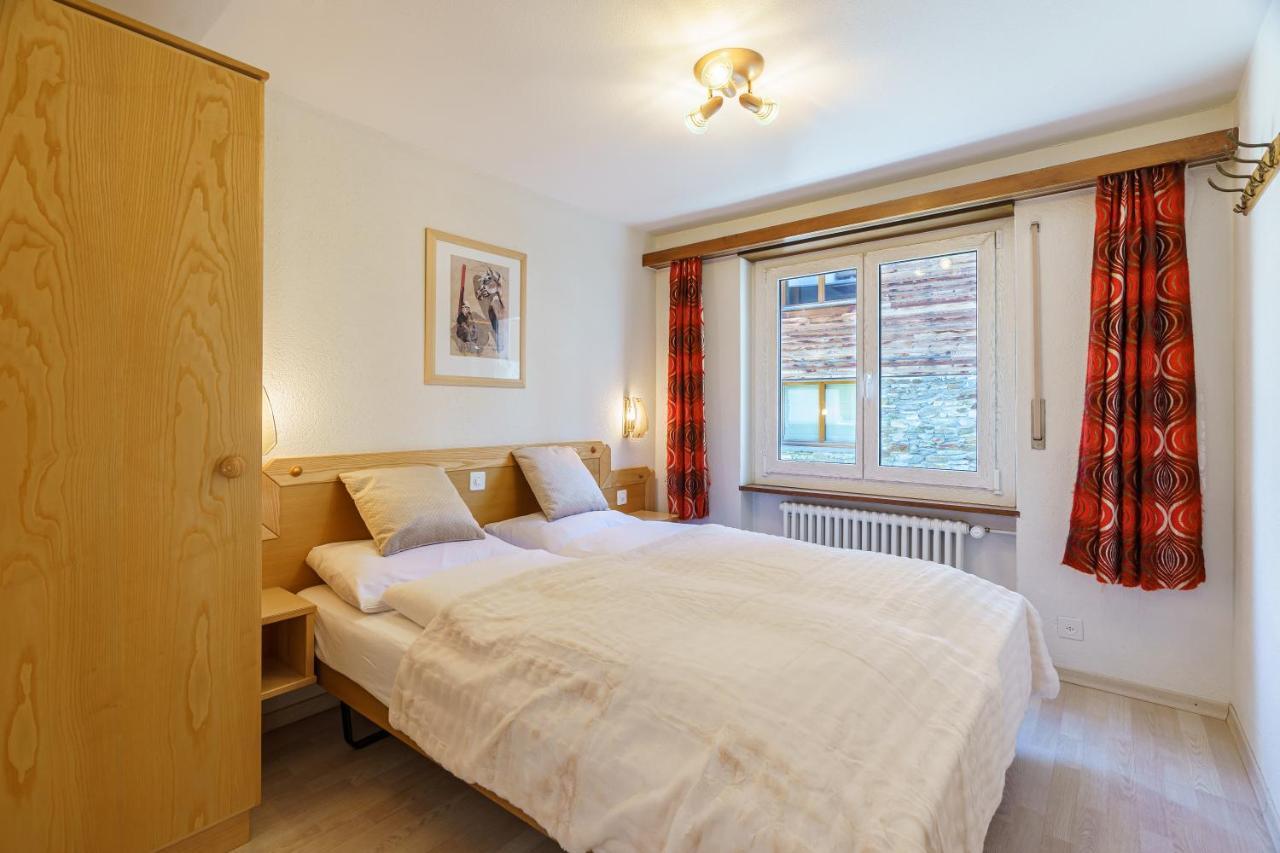 Ferienwohnung Haus Alfa Saas-Fee Exterior foto