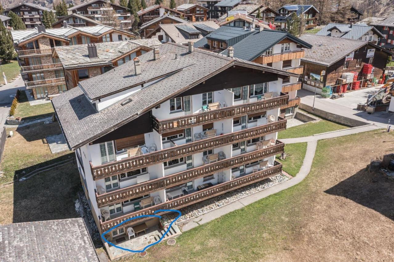 Ferienwohnung Haus Alfa Saas-Fee Exterior foto