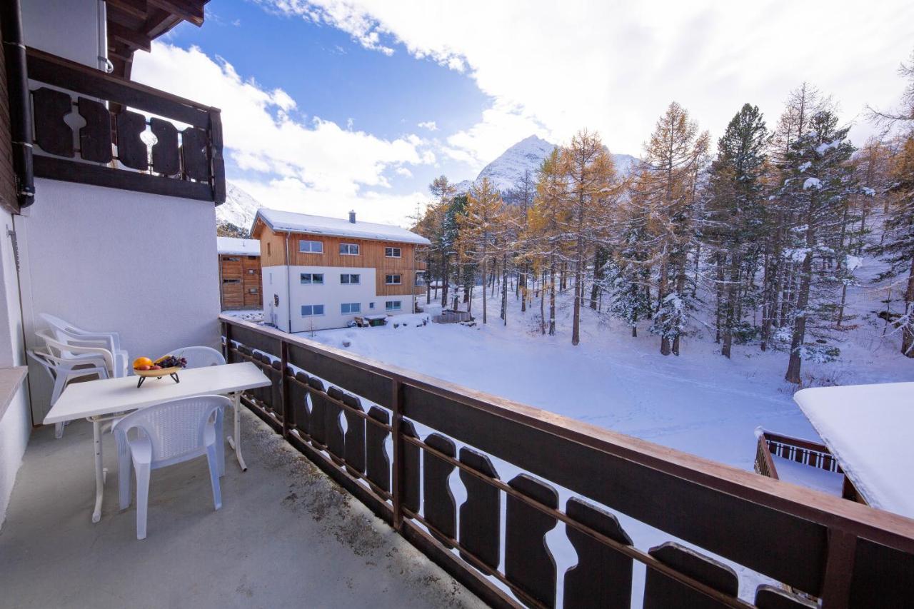 Ferienwohnung Haus Alfa Saas-Fee Exterior foto