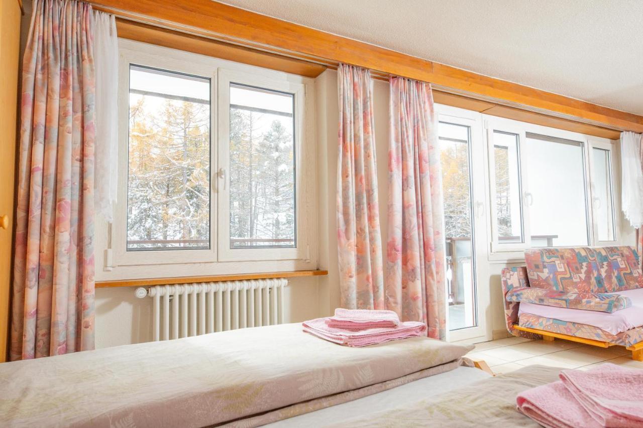 Ferienwohnung Haus Alfa Saas-Fee Exterior foto