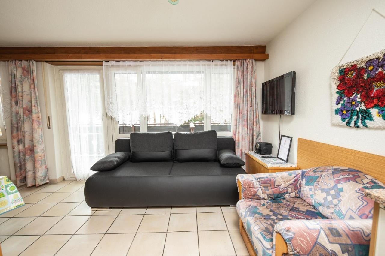 Ferienwohnung Haus Alfa Saas-Fee Exterior foto
